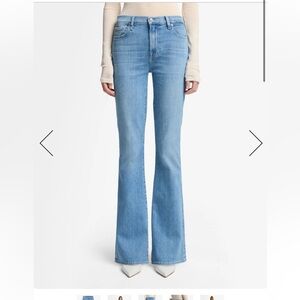 7 For All Mankind Slim Illusion High Waist Ali